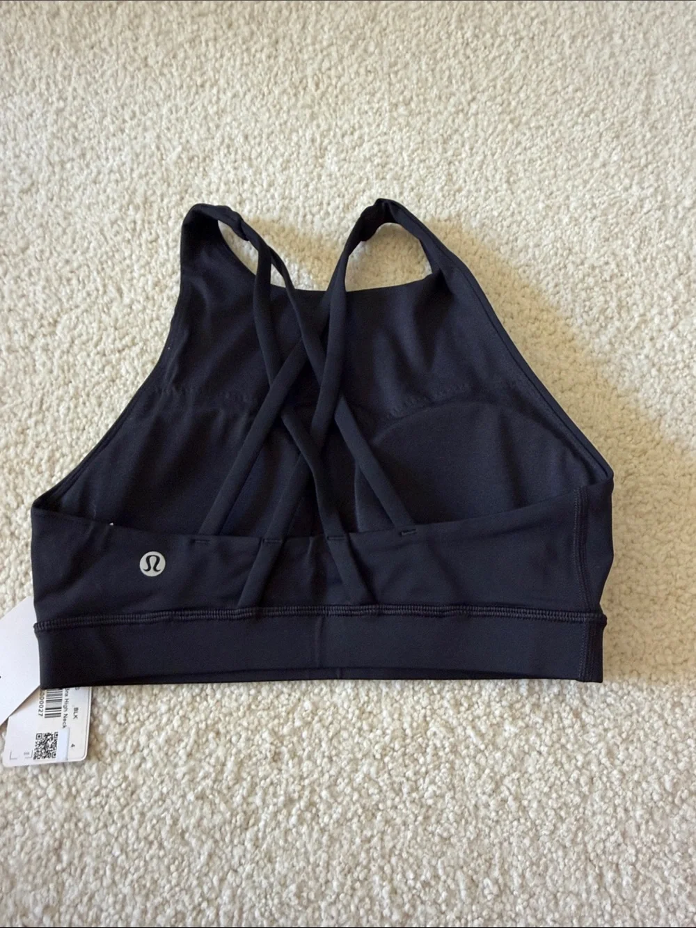 lululemon athletica Energy Bra High Neck in Black
